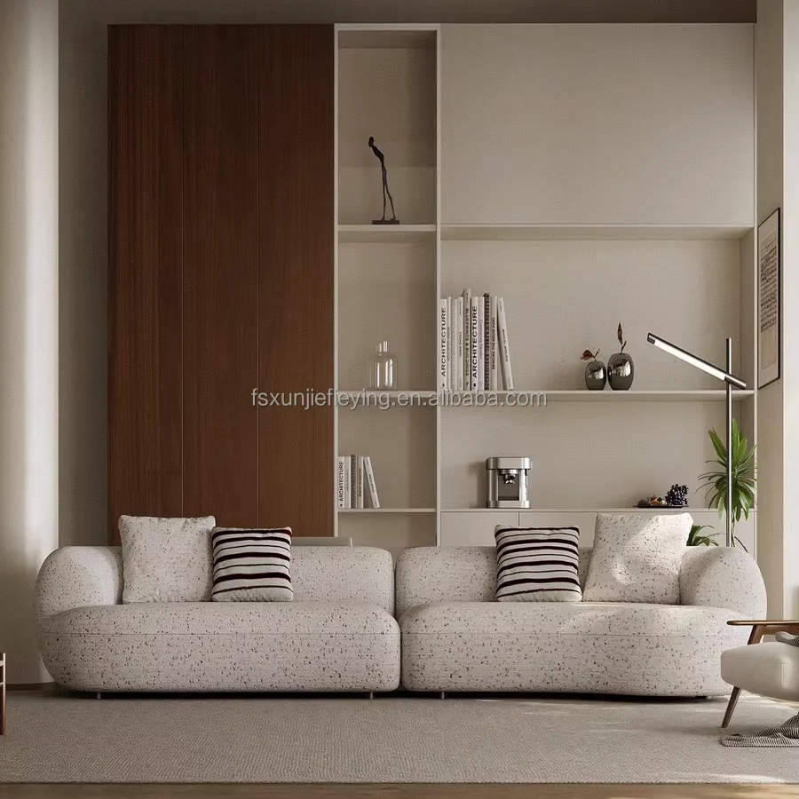 # Contemporary Style White Velvet Curved Chesterfield Sectional Sofa Bed Set
# Contemporary Style White Velvet Curved Chesterfield Sectional Sofa Bed Set