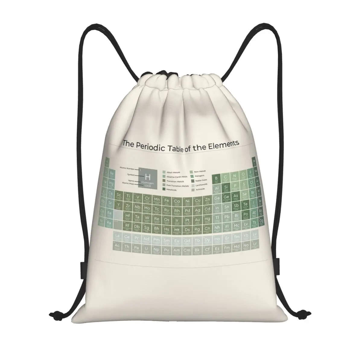 The Periodic Table Of The Elements Evergreen On Sand Backpacks Portable Drawstring Bags Sports Bag Book Bags Man Woman School
The Periodic Table Of The Elements Evergreen On Sand Backpacks Portable Drawstring Bags Sports Bag Book Bags Man Woman School