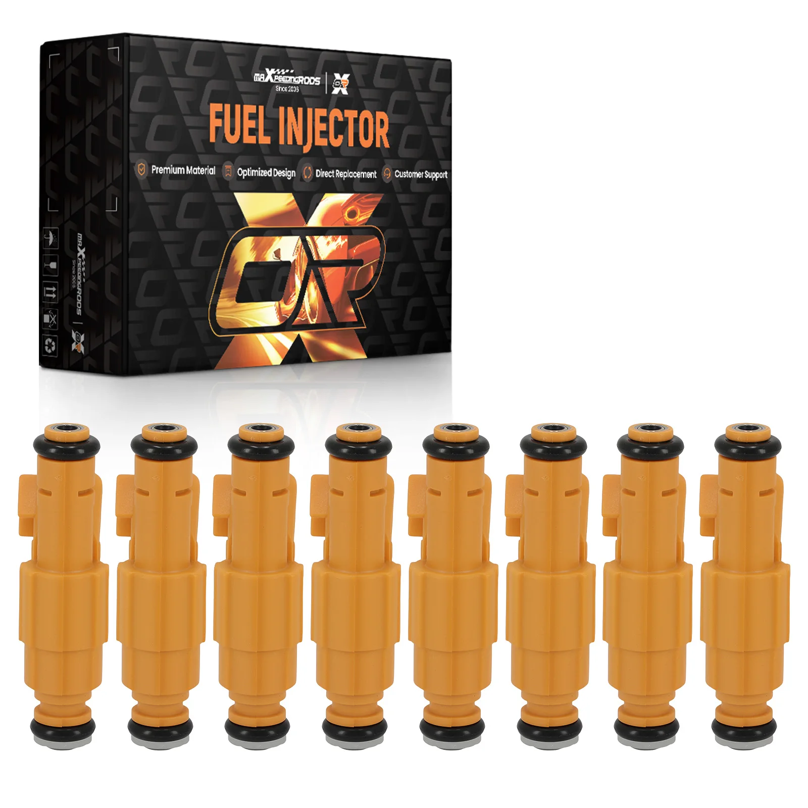 8 Pack Fuel Injectors for Ford E350 F250 F350 6.8L V10 1999 0280155857 M02857X8 FJ610 New
8 Pack Fuel Injectors for Ford E350 F250 F350 6.8L V10 1999 0280155857 M02857X8 FJ610 New