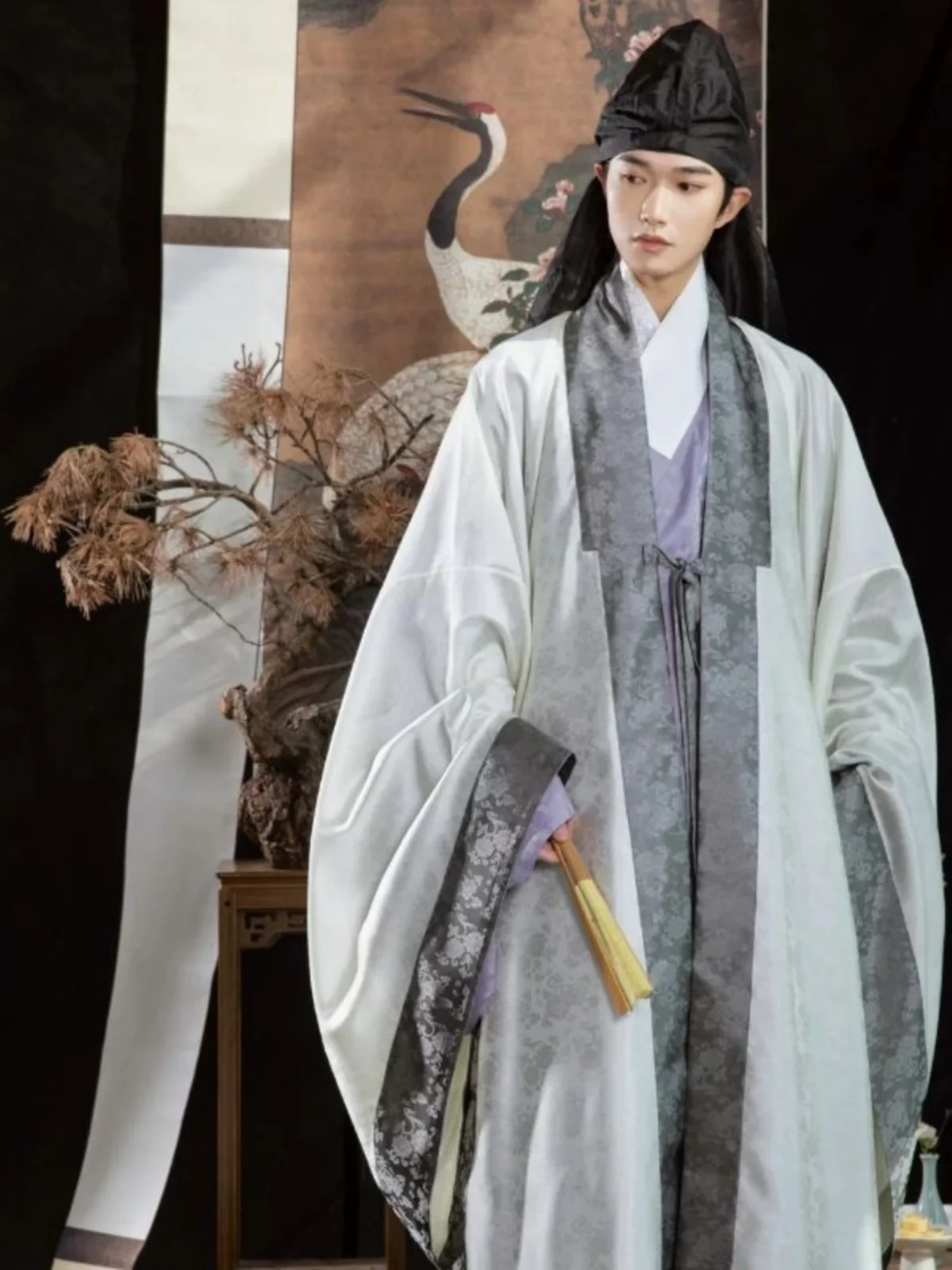 Старинный китайский костюм Hanfu, Мужская одежда, традиционные костюмы династии ханьфу, Hanbok для выпускного, темный Лотос с узором
Старинный китайский костюм Hanfu, Мужская одежда, традиционные костюмы династии ханьфу, Hanbok для выпускного, темный Лотос с узором