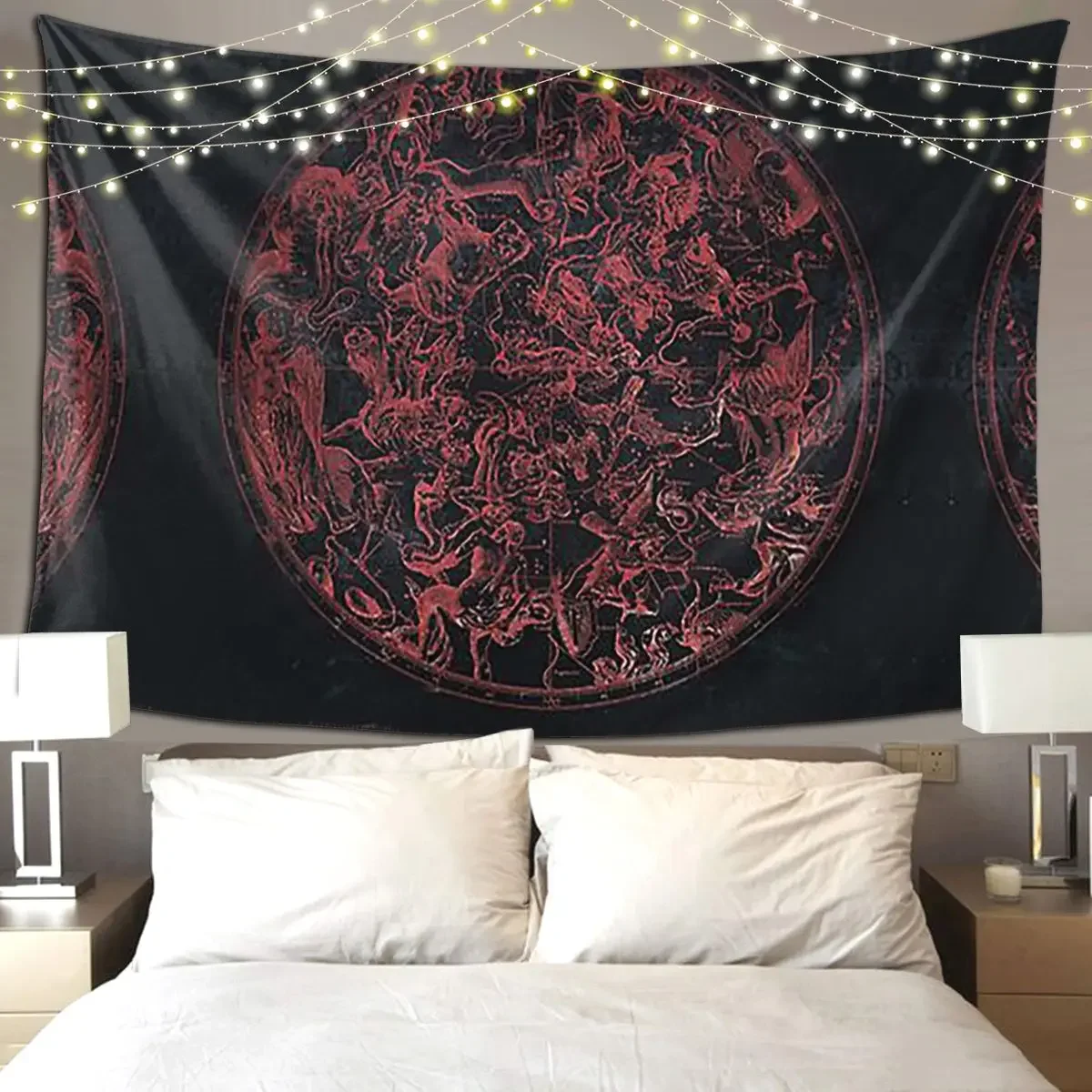 Vintage Constellations And Astrological Signs Ochre Red Tapestry Art Wall Hanging Home Tapestries for Room Bedroom Dorm Room
Vintage Constellations And Astrological Signs Ochre Red Tapestry Art Wall Hanging Home Tapestries for Room Bedroom Dorm Room