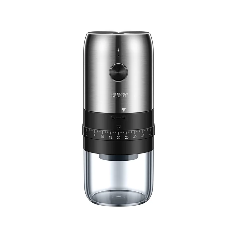 Suitable for external adjustable portable charging electric coffee bean pepper home grinder
Suitable for external adjustable portable charging electric coffee bean pepper home grinder