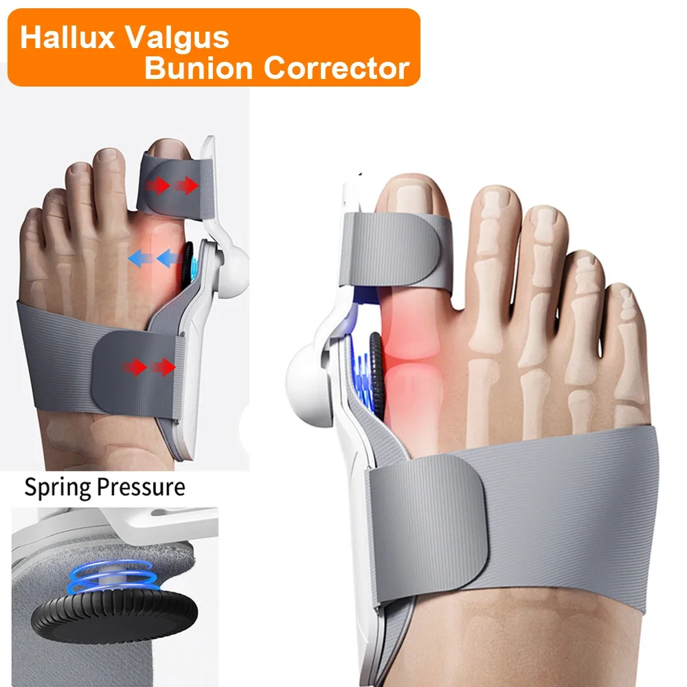 Big Toe Separator Hallux Valgus Bunion Corrector Orthotics Feet Bone Finger Correction Pedicure AdjustableFinger Straightener
Big Toe Separator Hallux Valgus Bunion Corrector Orthotics Feet Bone Finger Correction Pedicure AdjustableFinger Straightener