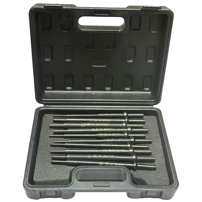 10Pcs Pneumatic Valve Guide Plunger Punch Rod Heat Treatment Valve Seat Valve Guide Removal Repair Tool
10Pcs Pneumatic Valve Guide Plunger Punch Rod Heat Treatment Valve Seat Valve Guide Removal Repair Tool