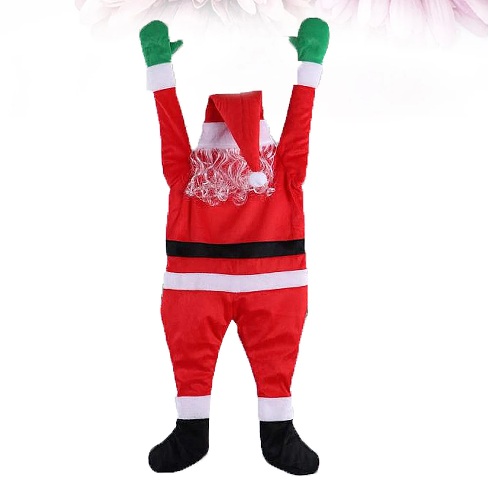 Santa Suit Decor Cute Santa Decoration Christmas Party Festive Gutter nament Holiday Outdoor Wall Car Xmas New Year
Santa Suit Decor Cute Santa Decoration Christmas Party Festive Gutter nament Holiday Outdoor Wall Car Xmas New Year
