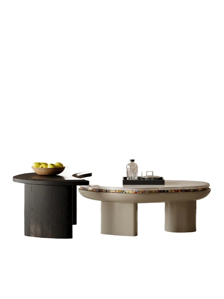 Italian minimalist marble coffee table living room 2025 new light luxury high-end special-shaped coffee table
Italian minimalist marble coffee table living room 2025 new light luxury high-end special-shaped coffee table