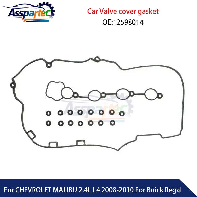 OME 12598014 5X For Sealing Parts OF The Camshaft Housing Cover For CHEVROLET MALIBU 2.4L L4 2008-2010 For Buick Regal 1258728
OME 12598014 5X For Sealing Parts OF The Camshaft Housing Cover For CHEVROLET MALIBU 2.4L L4 2008-2010 For Buick Regal 1258728