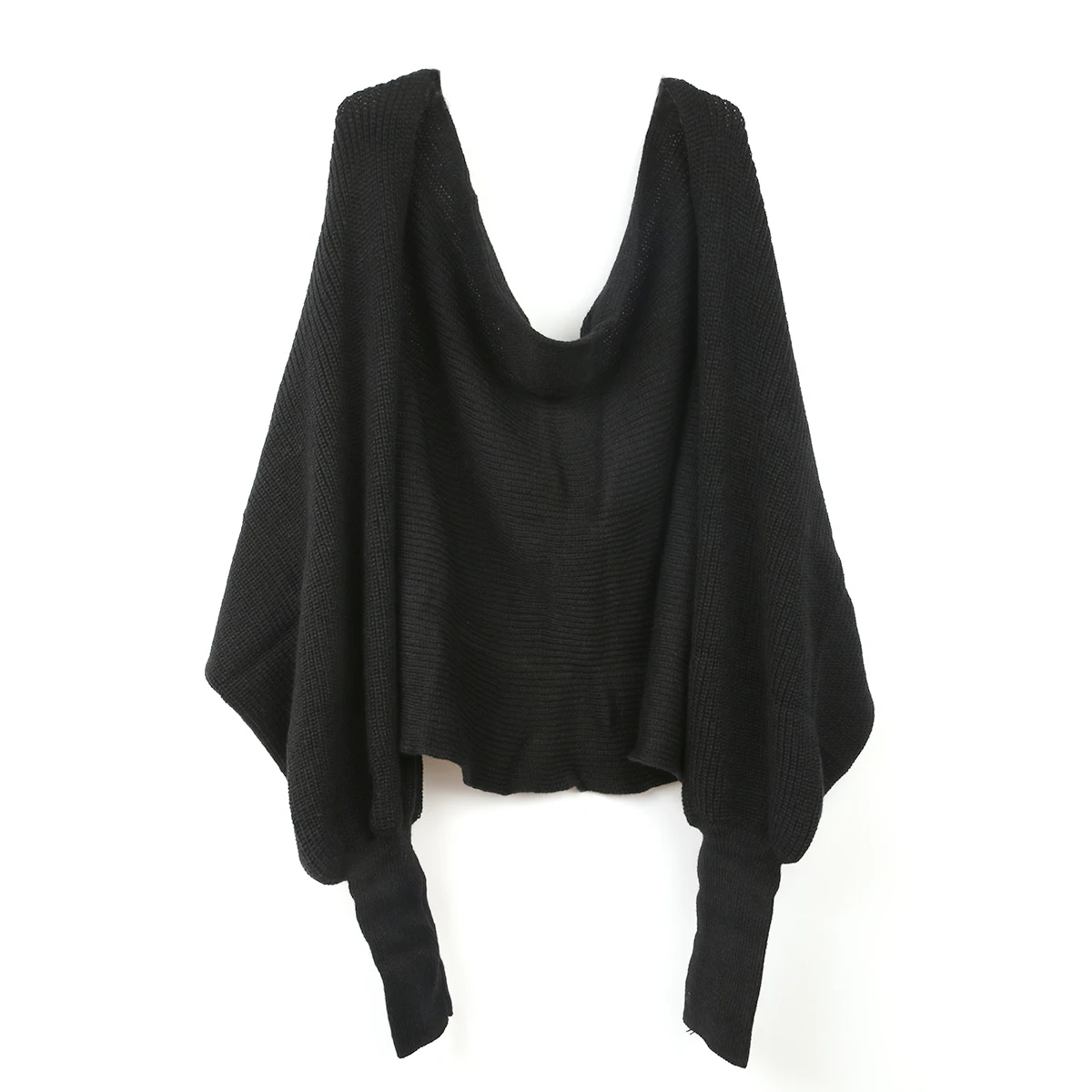 Korean Style Autumn Winter Unisex Knitted Scarf Cape Shawl Black 270X50Cm Warm Stretchy For Men Women
Korean Style Autumn Winter Unisex Knitted Scarf Cape Shawl Black 270X50Cm Warm Stretchy For Men Women