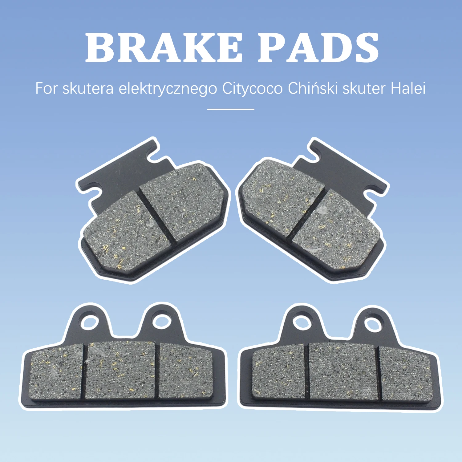 Motorcycle Front Rear Brake Pads For Citycoco Electric Scooter For Harley Scooter Dirt Pit Bike Parts Universal New Old Models
Motorcycle Front Rear Brake Pads For Citycoco Electric Scooter For Harley Scooter Dirt Pit Bike Parts Universal New Old Models