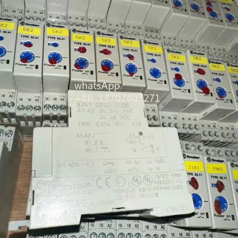 Second hand type 82.41 8241 0240 0000 timed relay tested OK and shipped quicklys
Second hand type 82.41 8241 0240 0000 timed relay tested OK and shipped quicklys