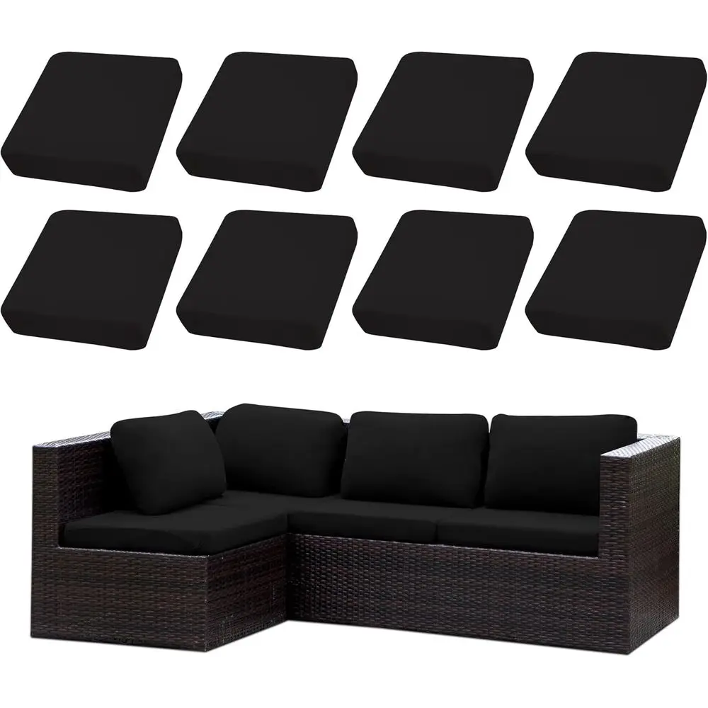 8PCS Outdoor Patio Furniture Couch Seat Slipcovers, Replacement Covers for Sectional Chair
8PCS Outdoor Patio Furniture Couch Seat Slipcovers, Replacement Covers for Sectional Chair