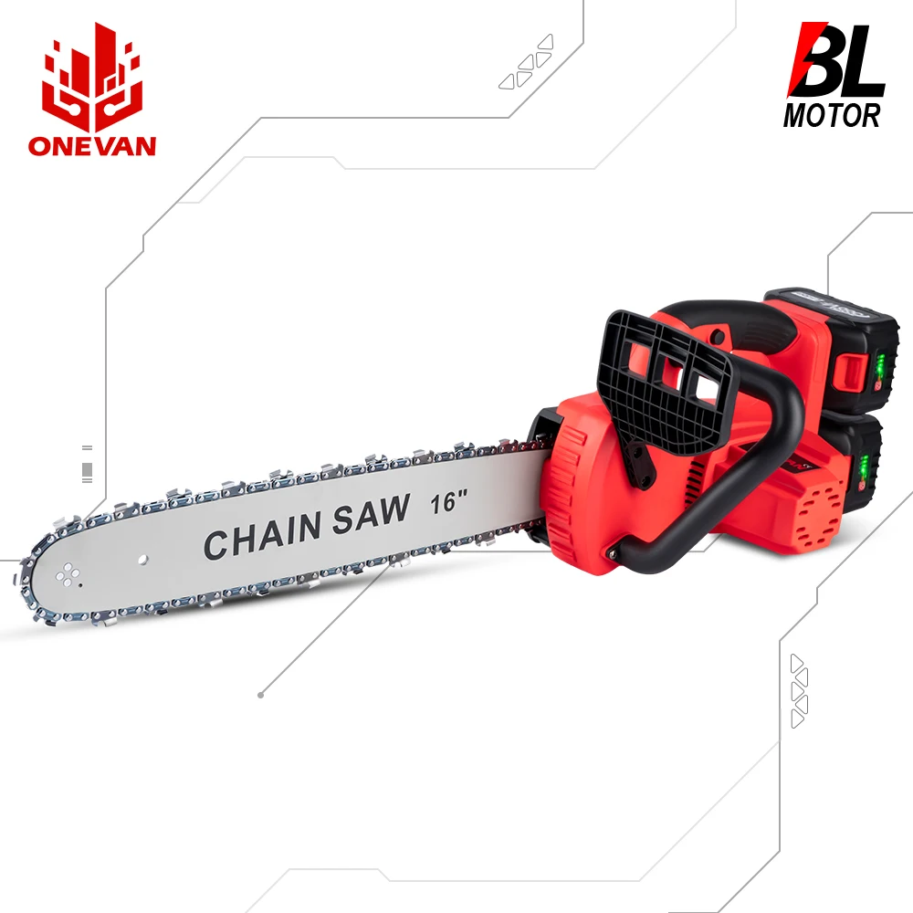 ONEVAN 7980W 16 inch Cordless Electric Saw Chainsaw Brushless Motor Logging Cutter Pruning Garden Tool For Makita 18V Battery
ONEVAN 7980W 16 inch Cordless Electric Saw Chainsaw Brushless Motor Logging Cutter Pruning Garden Tool For Makita 18V Battery