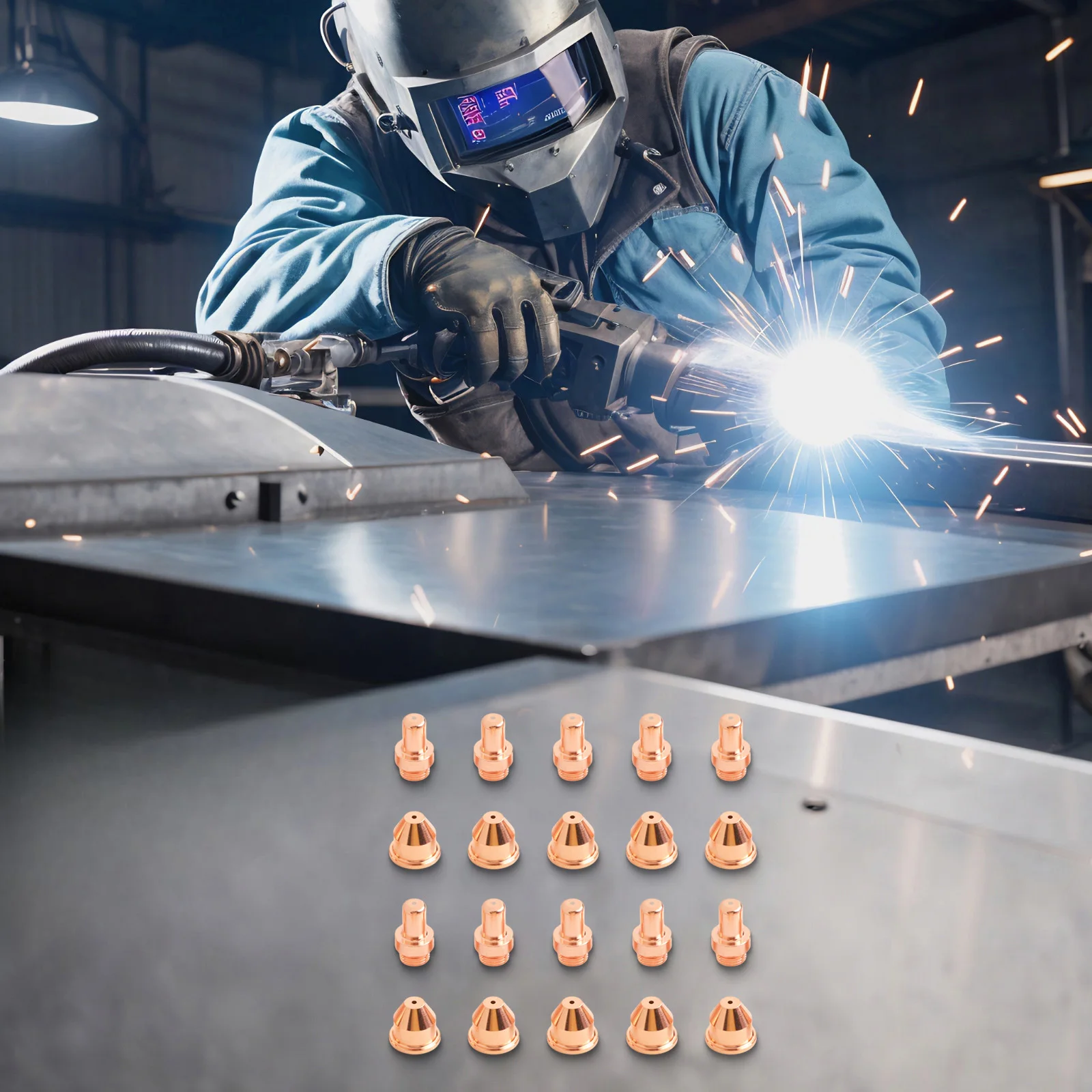 Плазменная горелка 70А CB70, плазменная резка для промышленного использования, диафрагма сопла 1,2 мм, 20 шт., упаковка, медный материал
Плазменная горелка 70А CB70, плазменная резка для промышленного использования, диафрагма сопла 1,2 мм, 20 шт., упаковка, медный материал