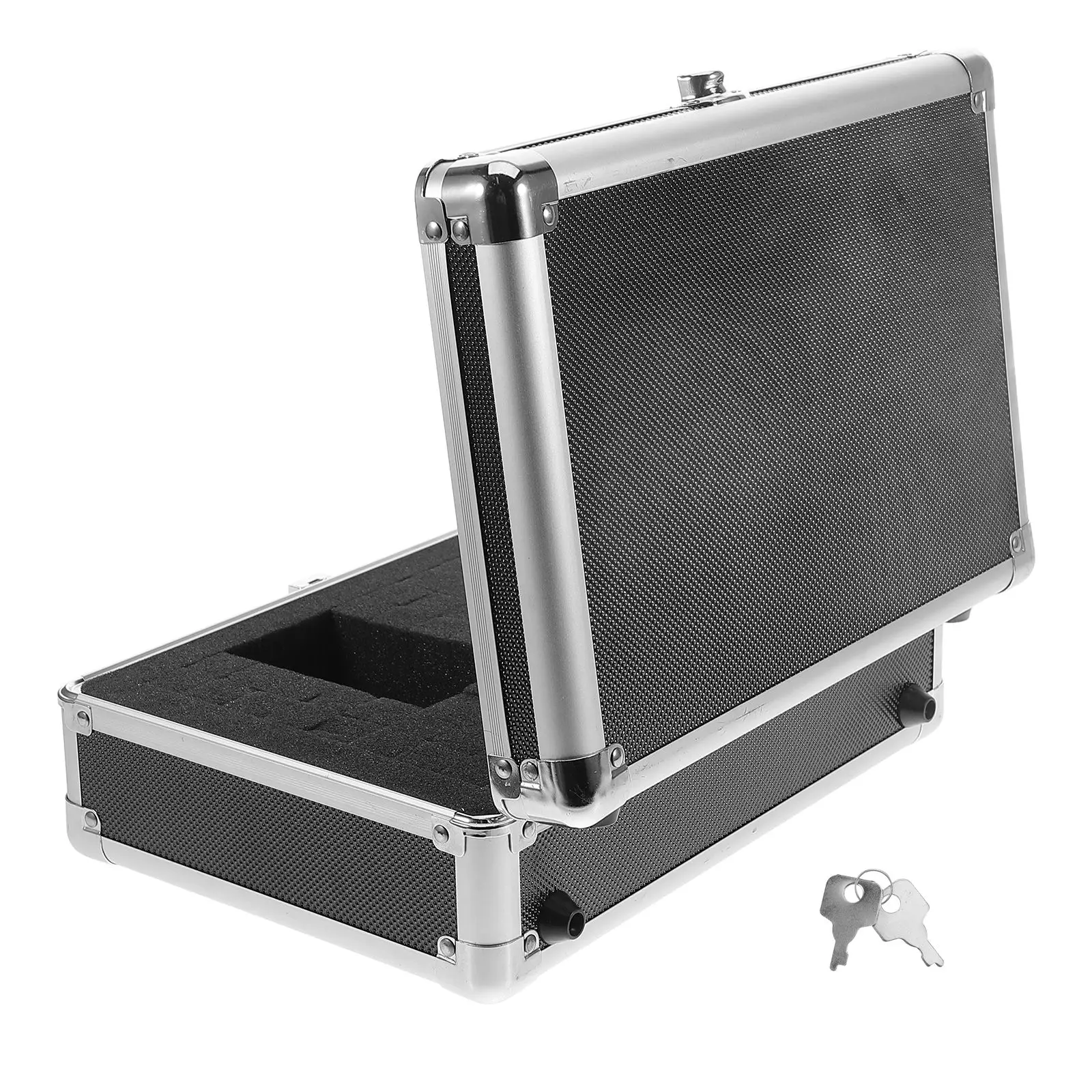Storage Toolbox Boxes Aluminum Carrying Case Item Silver Sponge Lock for Personal Items Travel
Storage Toolbox Boxes Aluminum Carrying Case Item Silver Sponge Lock for Personal Items Travel