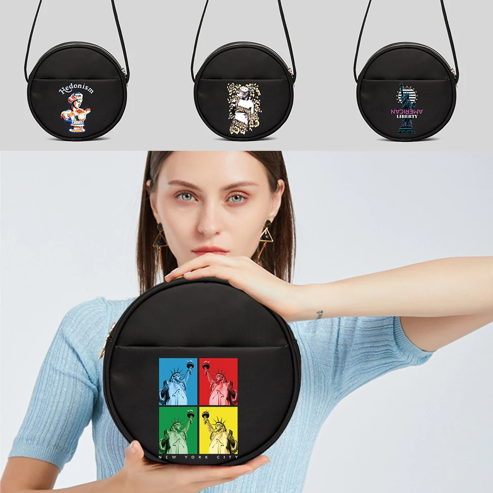 Круглая повседневная сумка через плечо, серия скульптур, новая модная сумка на одно плечо, кошелек для монет, косметический органайзер, сумки
Круглая повседневная сумка через плечо, серия скульптур, новая модная сумка на одно плечо, кошелек для монет, косметический органайзер, сумки