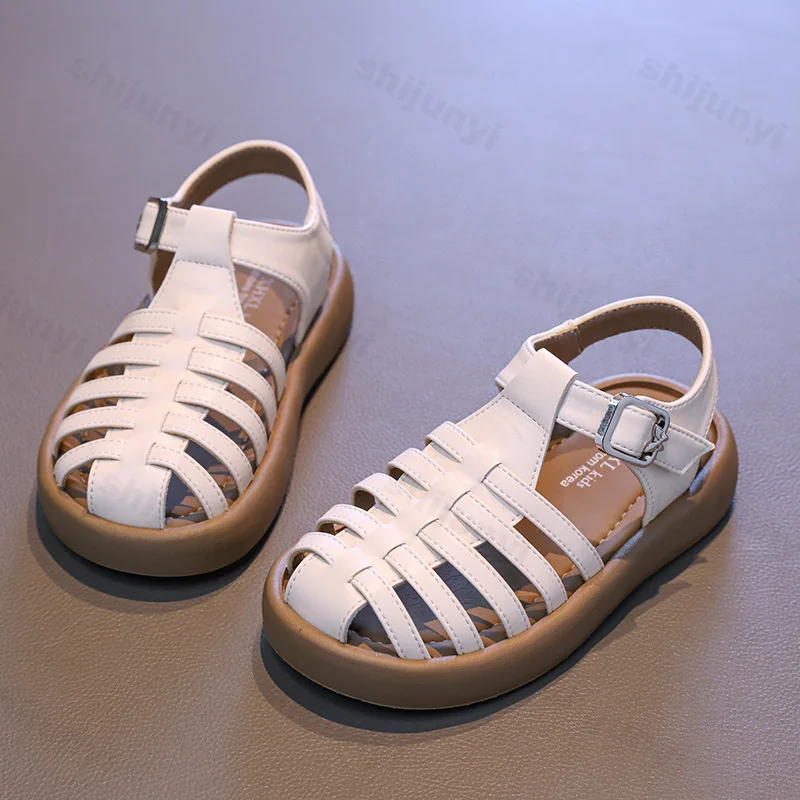 Children's Roman Sandals Summer 2025 Kids Beach Sandals Woven Hollow-out Toddlers Causal Shoes Girls Fashion Outdoors Sandals
Children's Roman Sandals Summer 2025 Kids Beach Sandals Woven Hollow-out Toddlers Causal Shoes Girls Fashion Outdoors Sandals