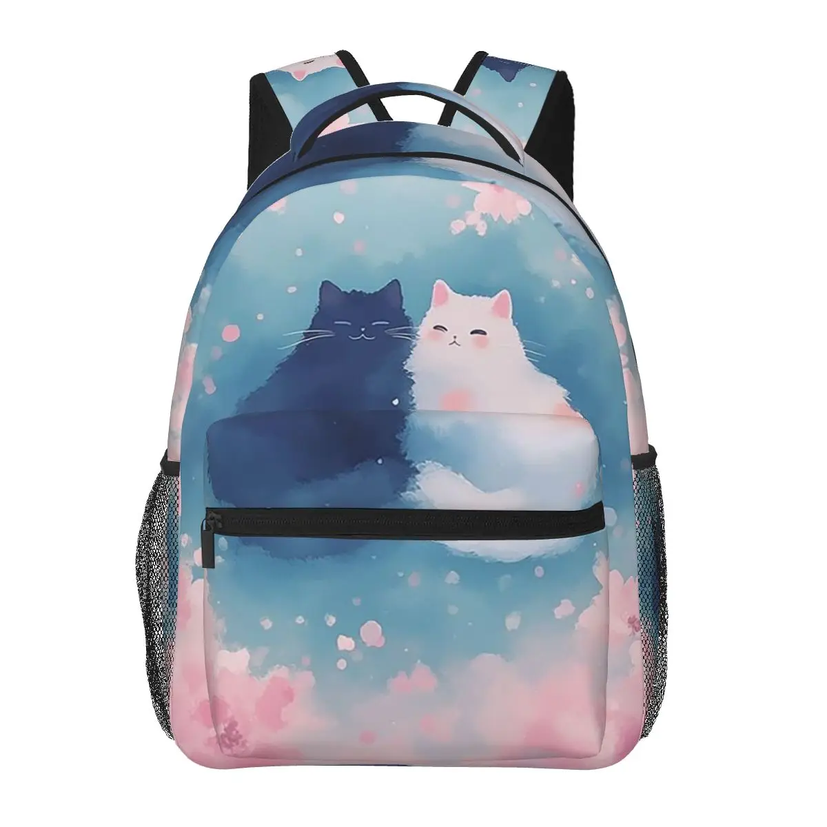 The Cute Cats Pink Cherry Blossom Cartoon Backpack Daypack Boys Girls BookBag Shoulder Bags for Men Women Children School Bag
The Cute Cats Pink Cherry Blossom Cartoon Backpack Daypack Boys Girls BookBag Shoulder Bags for Men Women Children School Bag