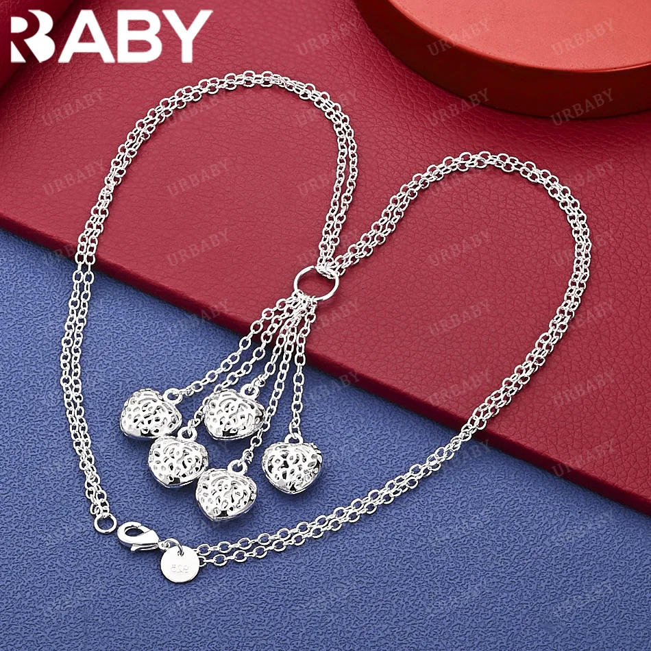 URBABY 45 см стерлингового серебра 925 пробы роза цепочка с кисточками ожерелье Шарм трендовые подарки на день рождения модная вечеринка
URBABY 45 см стерлингового серебра 925 пробы роза цепочка с кисточками ожерелье Шарм трендовые подарки на день рождения модная вечеринка