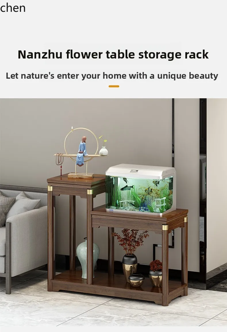 LXC Flower Stand Living Room Floor-standing Fish Tank Stand Base Storage Rack Balcony Green Radish Succulent Flower Pot Stand
LXC Flower Stand Living Room Floor-standing Fish Tank Stand Base Storage Rack Balcony Green Radish Succulent Flower Pot Stand