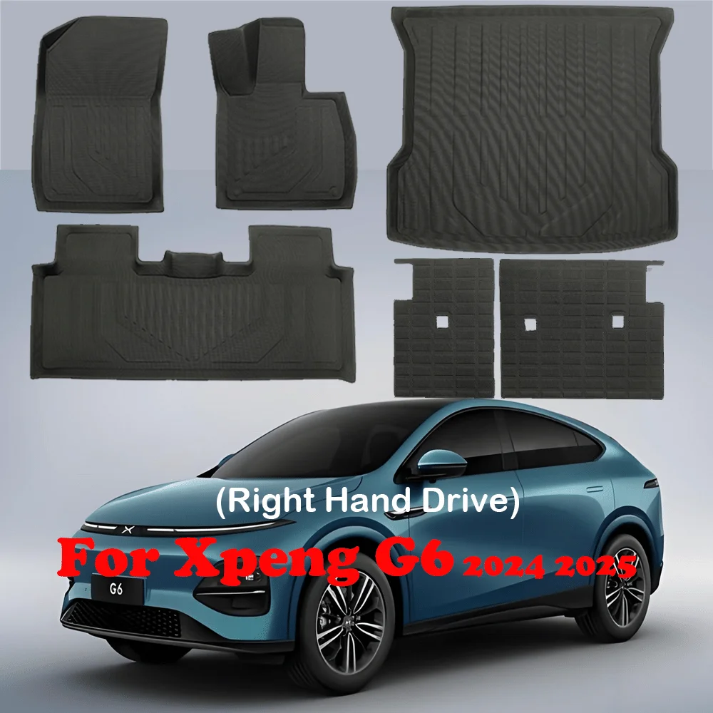 Автомобильные коврики RHD по индивидуальному заказу для Xpeng G6 2024 2025, коврик для багажника, коврик для багажника, подушка для спинки, водонепроницаемый нескользящий материал XPE
Автомобильные коврики RHD по индивидуальному заказу для Xpeng G6 2024 2025, коврик для багажника, коврик для багажника, подушка для спинки, водонепроницаемый нескользящий материал XPE