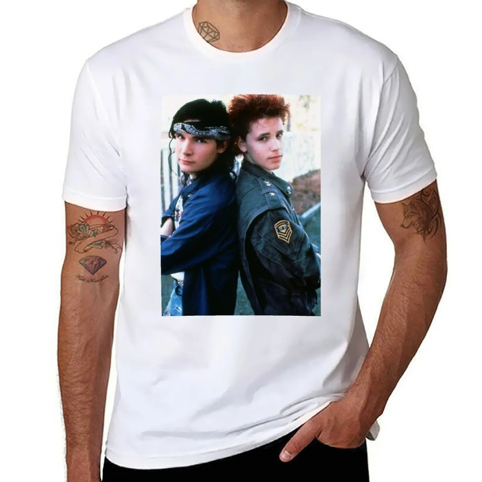 corey haim and corey feldman T-Shirt anime tshirt t shirts cotton 100% T-Shirt
corey haim and corey feldman T-Shirt anime tshirt t shirts cotton 100% T-Shirt