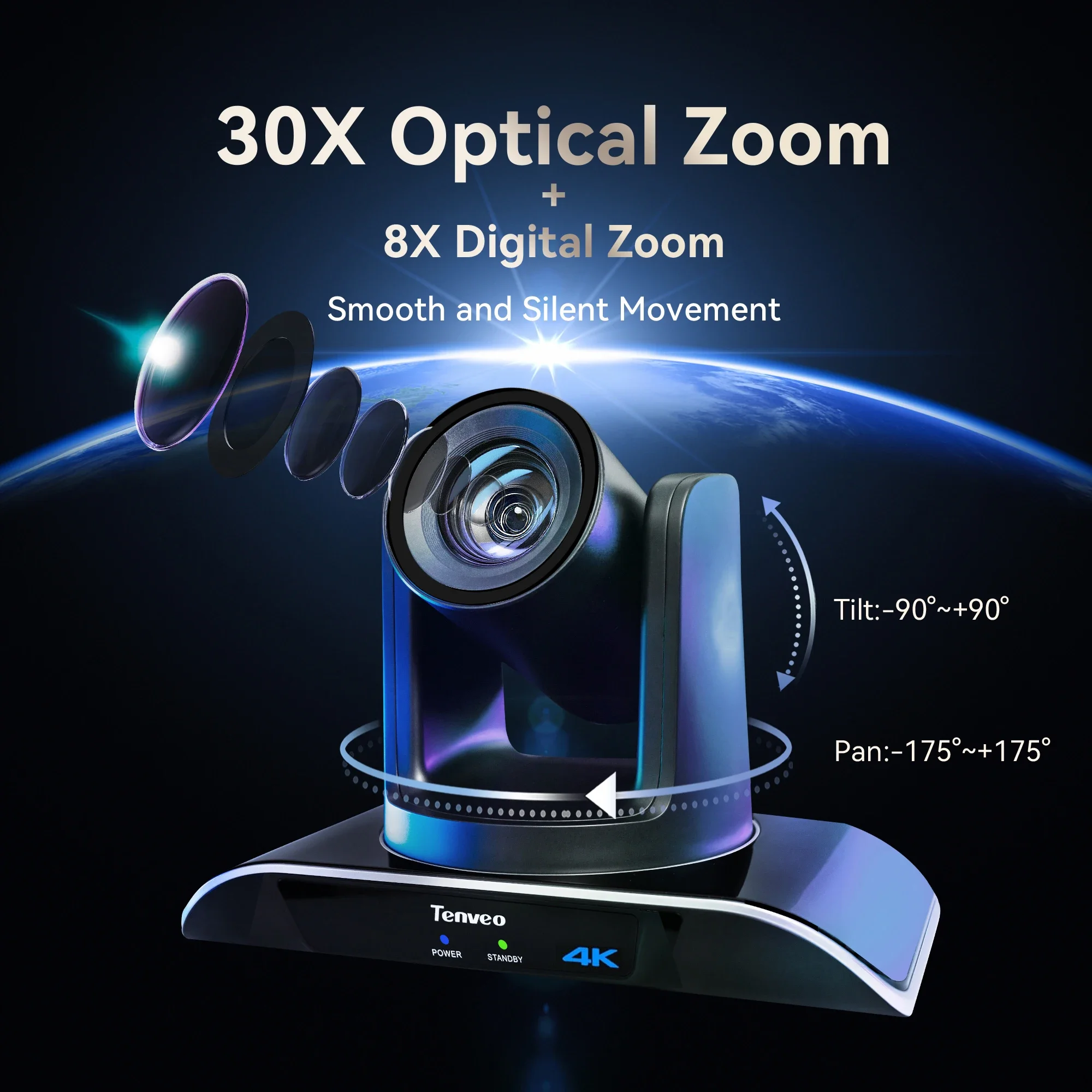 3Pcs 30X Zoom 4K PTZ Conference AI Auto Tracking USB+HDMI+SDI+LAN POE and KB300PRO IP PTZ Joystick Controller
3Pcs 30X Zoom 4K PTZ Conference AI Auto Tracking USB+HDMI+SDI+LAN POE and KB300PRO IP PTZ Joystick Controller