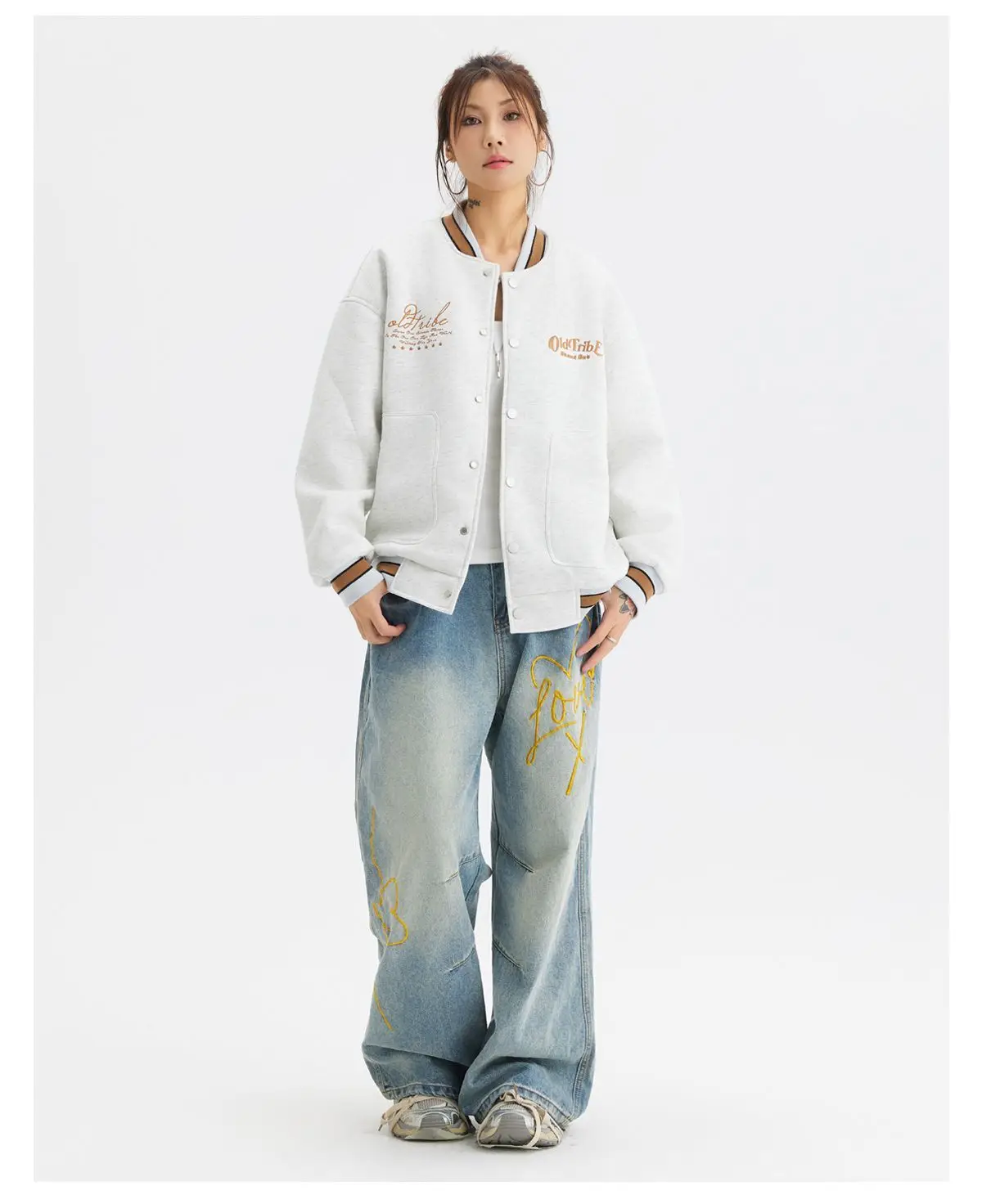 Baseball Jackets Blue Womens Antistatic Casual Preppy College Minimal Silhouette Cinching Turtleneck Minimalist Solid Premium OL
Baseball Jackets Blue Womens Antistatic Casual Preppy College Minimal Silhouette Cinching Turtleneck Minimalist Solid Premium OL