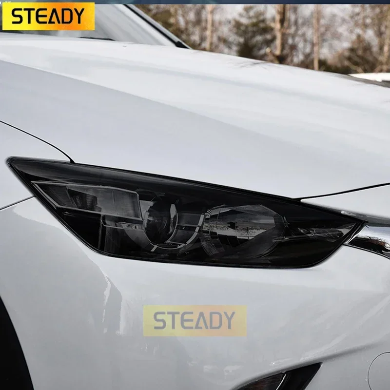 2 Pcs Car Headlight Protective Film Front Light Tint Smoked Black TPU Sticker For Mazda 3 6 CX-3 CX-5 CX-9 Accessories
2 Pcs Car Headlight Protective Film Front Light Tint Smoked Black TPU Sticker For Mazda 3 6 CX-3 CX-5 CX-9 Accessories