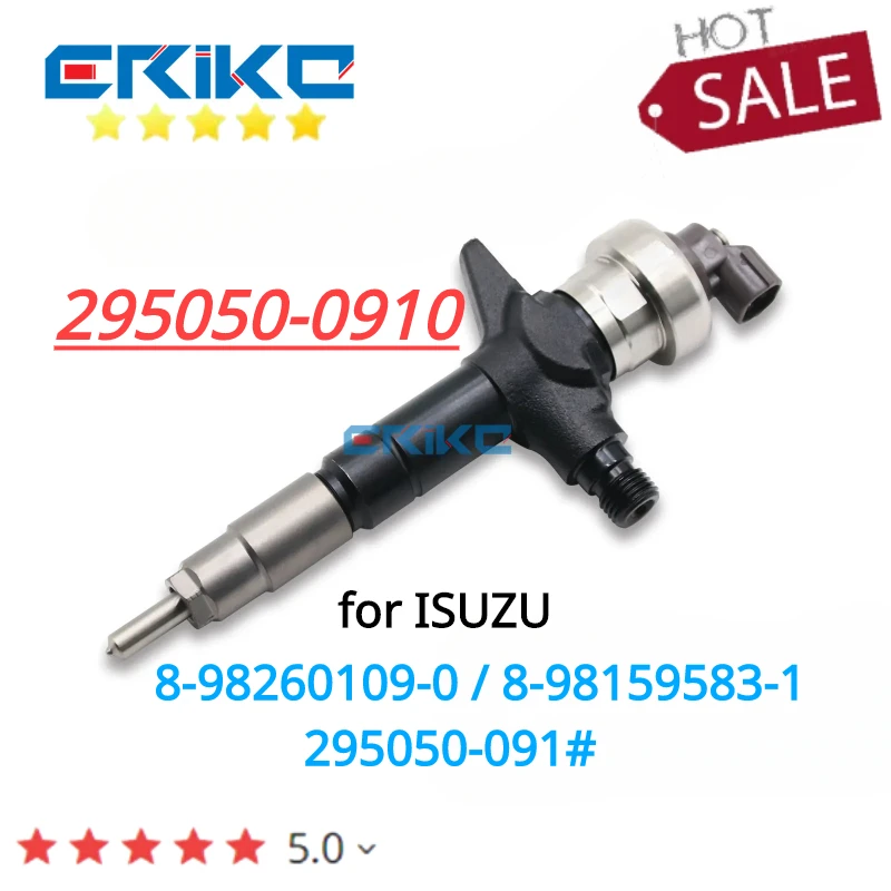 295050-0910 8982601090 Genuine Diesel Fuel Injector 295050-0911 Engine Nozzle FOR Isuzu 4HK1 8981595831 8-98159583-2
295050-0910 8982601090 Genuine Diesel Fuel Injector 295050-0911 Engine Nozzle FOR Isuzu 4HK1 8981595831 8-98159583-2