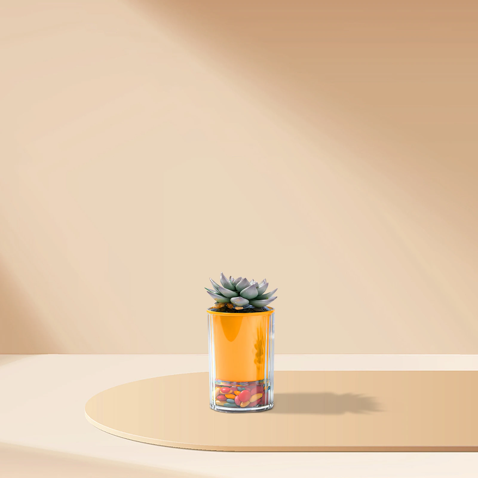 1pcs Creative Vase Small Flower Pot For Indoor Plants Tabletop Decor Office Desk Greenery Container Pp Pet Self Watering Planter
1pcs Creative Vase Small Flower Pot For Indoor Plants Tabletop Decor Office Desk Greenery Container Pp Pet Self Watering Planter