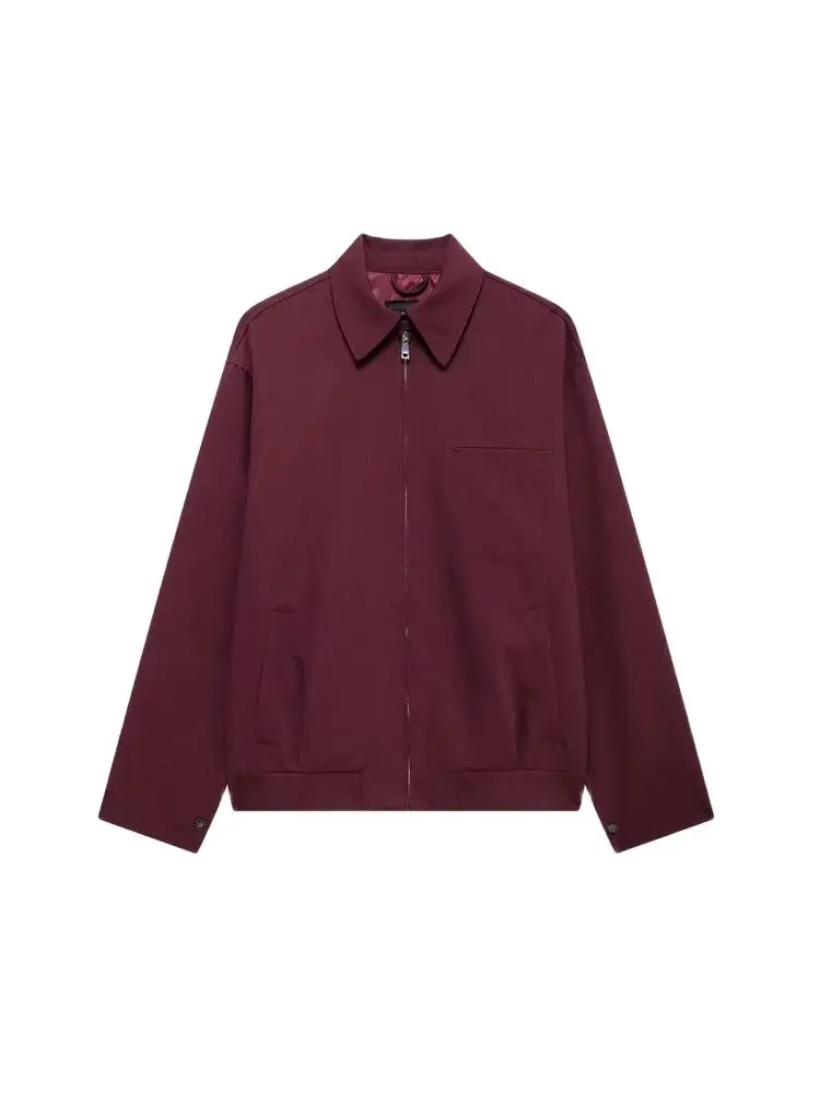 TRZA-Loose Jacket with Zip Pockets for Women, Long Sleeve Coat, Lapel Collar, Female Outerwear, Chic Tops, Fashion
TRZA-Loose Jacket with Zip Pockets for Women, Long Sleeve Coat, Lapel Collar, Female Outerwear, Chic Tops, Fashion