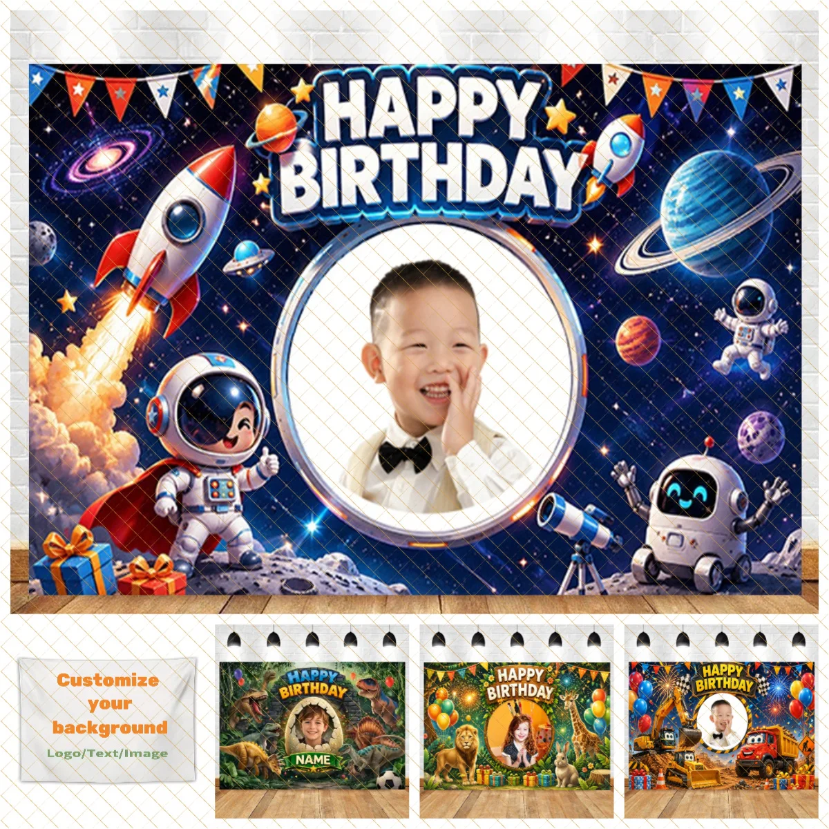 Customized Your Backdrop for Birthday Party Festival Party and Photography Background Customized designs for babies, children,18
Customized Your Backdrop for Birthday Party Festival Party and Photography Background Customized designs for babies, children,18