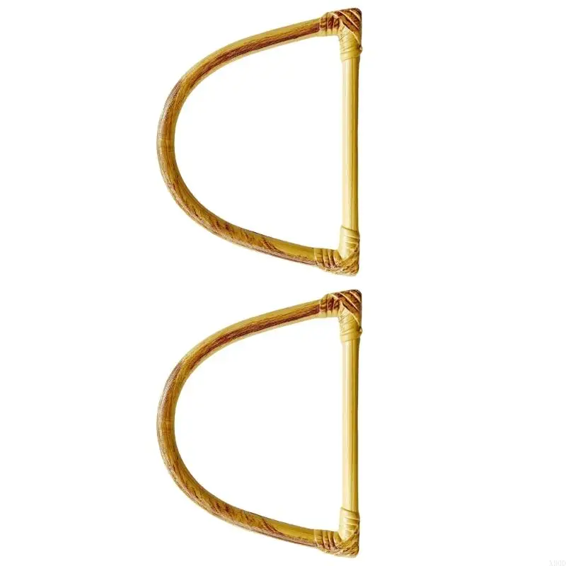 X90D 2pcs Friendly Practical Plastic Woven Rattan Handles Replacement Accesories For Large Handbag Bags And Beach Bags
X90D 2pcs Friendly Practical Plastic Woven Rattan Handles Replacement Accesories For Large Handbag Bags And Beach Bags