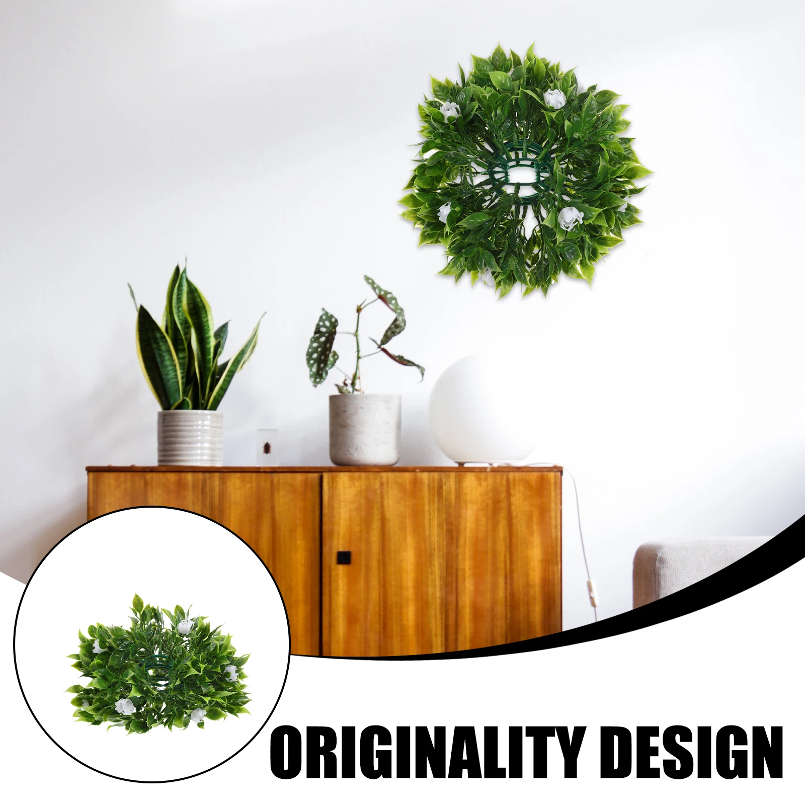 2pcs Artificial Topiary Ball Simulation Grass Ball For Outdoor Garden Ceiling Wall Decor Hanging Topiary Faux Plant Balls Green
2pcs Artificial Topiary Ball Simulation Grass Ball For Outdoor Garden Ceiling Wall Decor Hanging Topiary Faux Plant Balls Green