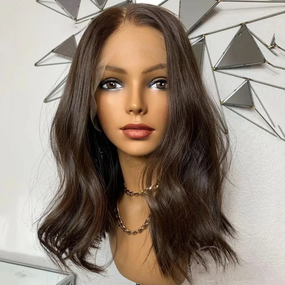 16inch Brown Body Wave 5*5 Lace Front Hair 100% Human Hair Wig 150 Density with Baby Hair Pre-Plucked Soft Hair Wig
16inch Brown Body Wave 5*5 Lace Front Hair 100% Human Hair Wig 150 Density with Baby Hair Pre-Plucked Soft Hair Wig