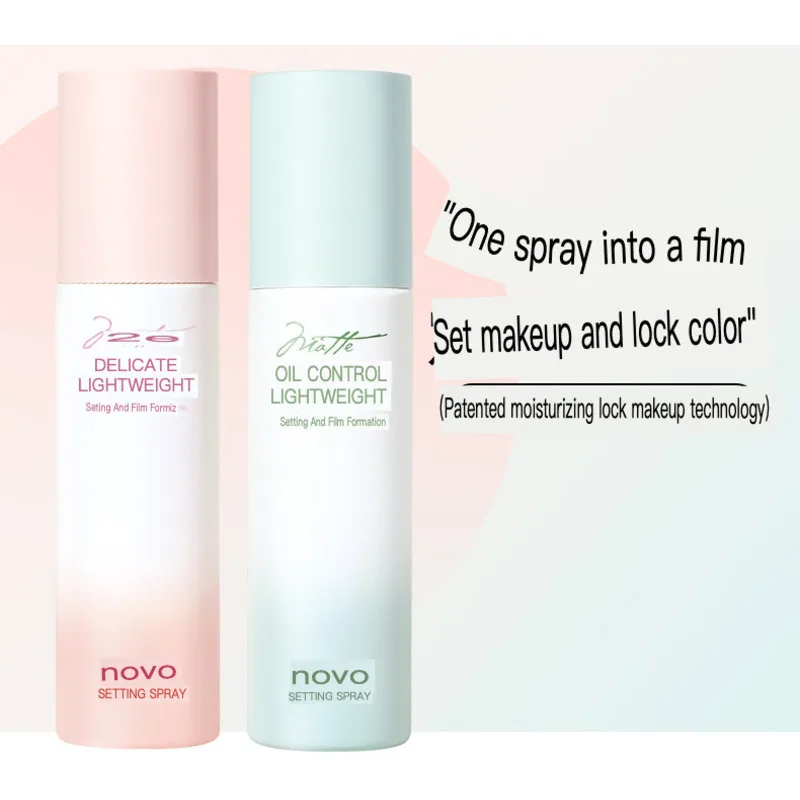 NOVO Setting Spray Quick Setting, Easy To Remove, Easy To Maintain Oil Control And Moisturize
NOVO Setting Spray Quick Setting, Easy To Remove, Easy To Maintain Oil Control And Moisturize