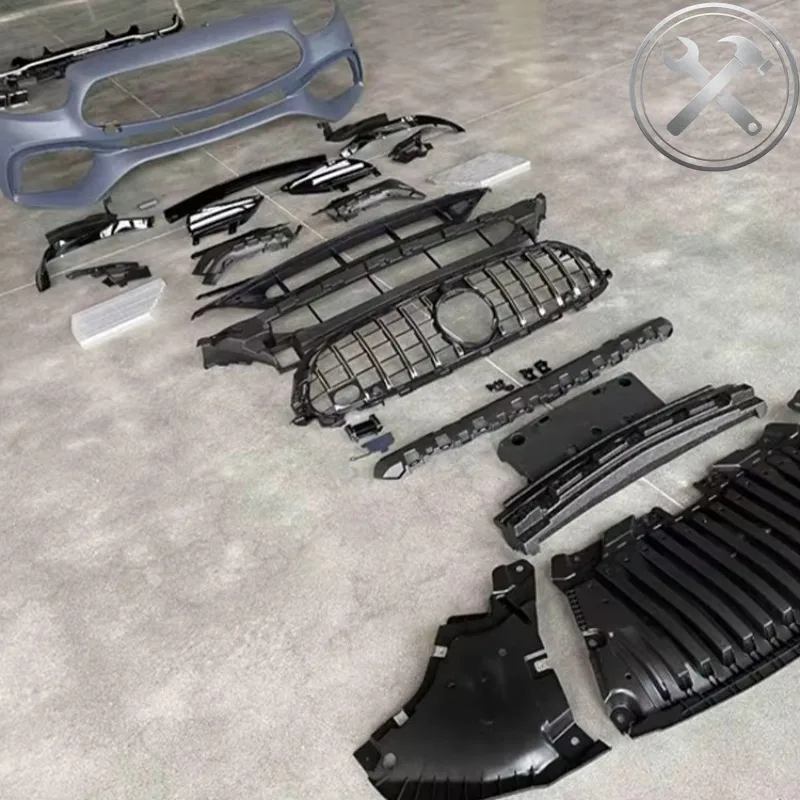 High End E63 Style Full Body Kit Front Rear Bumper Grille Side Skirt Exterior Mod Parts For E Class W213 LCI 2021-2023
High End E63 Style Full Body Kit Front Rear Bumper Grille Side Skirt Exterior Mod Parts For E Class W213 LCI 2021-2023