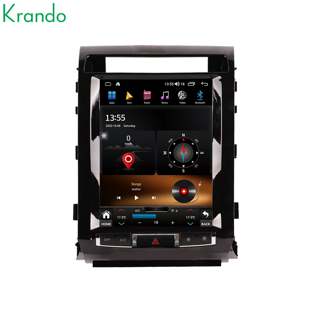 Krando 12.1''Telsa Carplay Car Screen for TOYOTA Land Crusier LC200 VXR 2008-2015 Car radio Navigation GPS WIFI Carplay Android
Krando 12.1''Telsa Carplay Car Screen for TOYOTA Land Crusier LC200 VXR 2008-2015 Car radio Navigation GPS WIFI Carplay Android