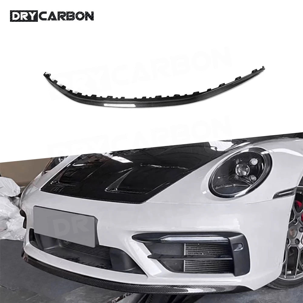 Dry Carbon Fiber Front Bumper Chin Lip Spoiler Car Style Body Kits Accessories For Porsche 911 992 2019 2020 2021 2022 2023 FRP
Dry Carbon Fiber Front Bumper Chin Lip Spoiler Car Style Body Kits Accessories For Porsche 911 992 2019 2020 2021 2022 2023 FRP