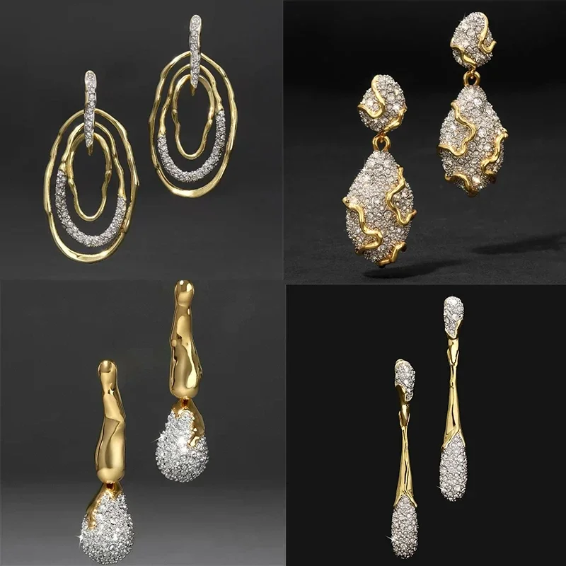 2026 Hot Europe Designer Brass Gold Plated 5A Zircon Earrings Necklaces Luxury Set Woman Gorgeous Top Quality Jewelry
2026 Hot Europe Designer Brass Gold Plated 5A Zircon Earrings Necklaces Luxury Set Woman Gorgeous Top Quality Jewelry