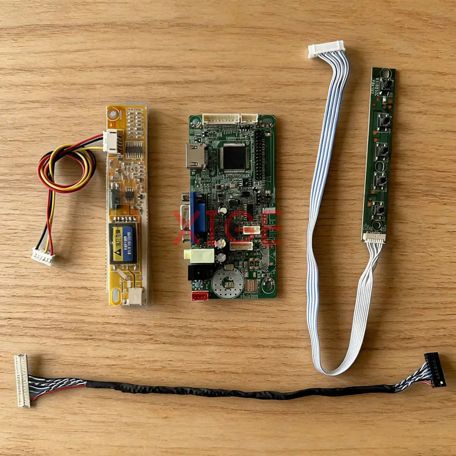 Monitor Controller Drive Board Fit LTD154EX0 LQ154K1LB LQ154K1LA QD15TL07 HDMI+VGA 1280x800 1280*800 1-CCFL LVDS 30-Pin DIY Kit
Monitor Controller Drive Board Fit LTD154EX0 LQ154K1LB LQ154K1LA QD15TL07 HDMI+VGA 1280x800 1280*800 1-CCFL LVDS 30-Pin DIY Kit