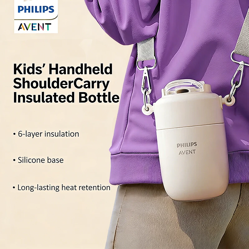 AVENT Children's Insulated Cup Detachable Strap Hand-held PP Straw Cup 350ML Stainless Steel Vacuum Leak Proof Water Cup
AVENT Children's Insulated Cup Detachable Strap Hand-held PP Straw Cup 350ML Stainless Steel Vacuum Leak Proof Water Cup