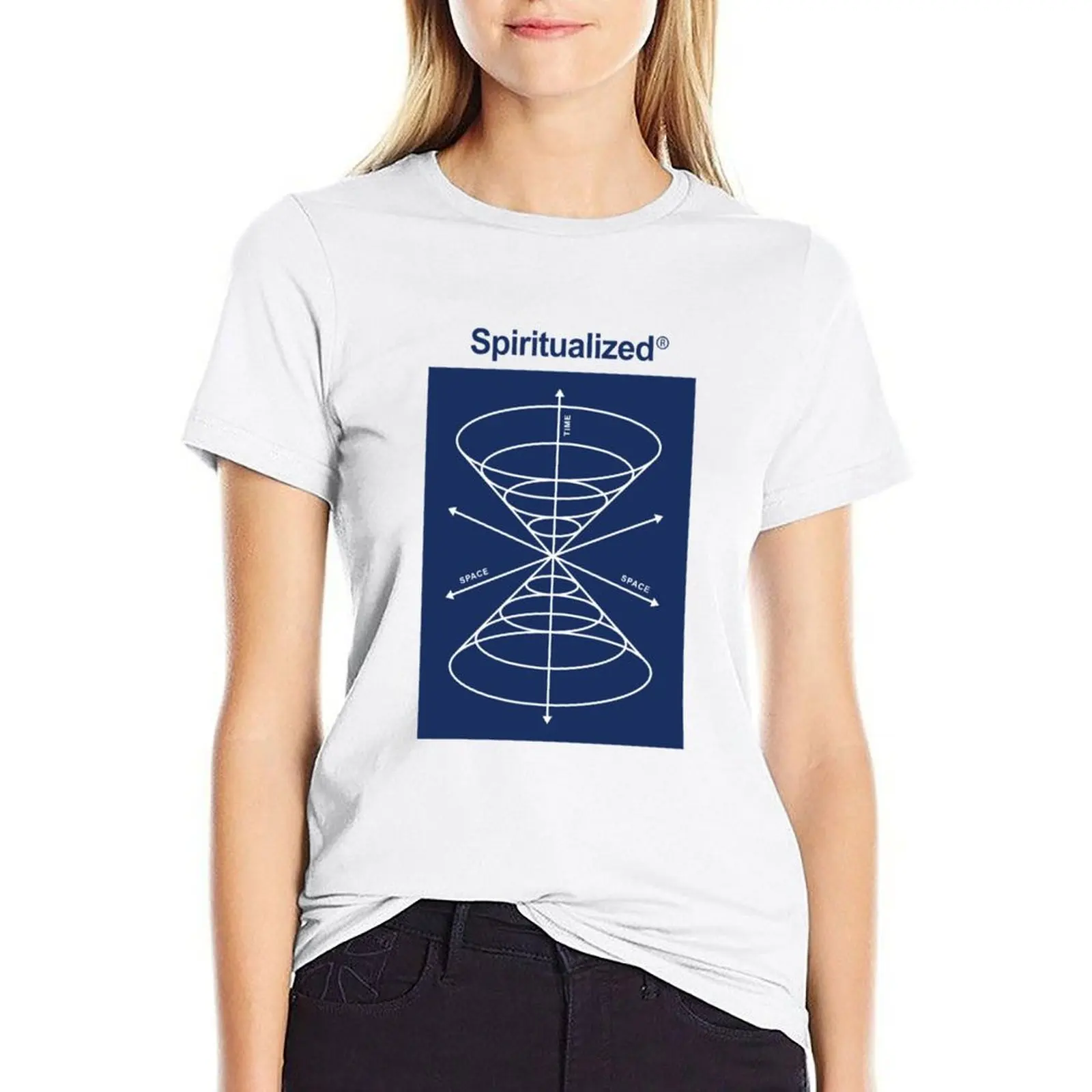 Spiritualized spacetime T-shirt anime clothes summer top summer clothes t shirt Women
Spiritualized spacetime T-shirt anime clothes summer top summer clothes t shirt Women