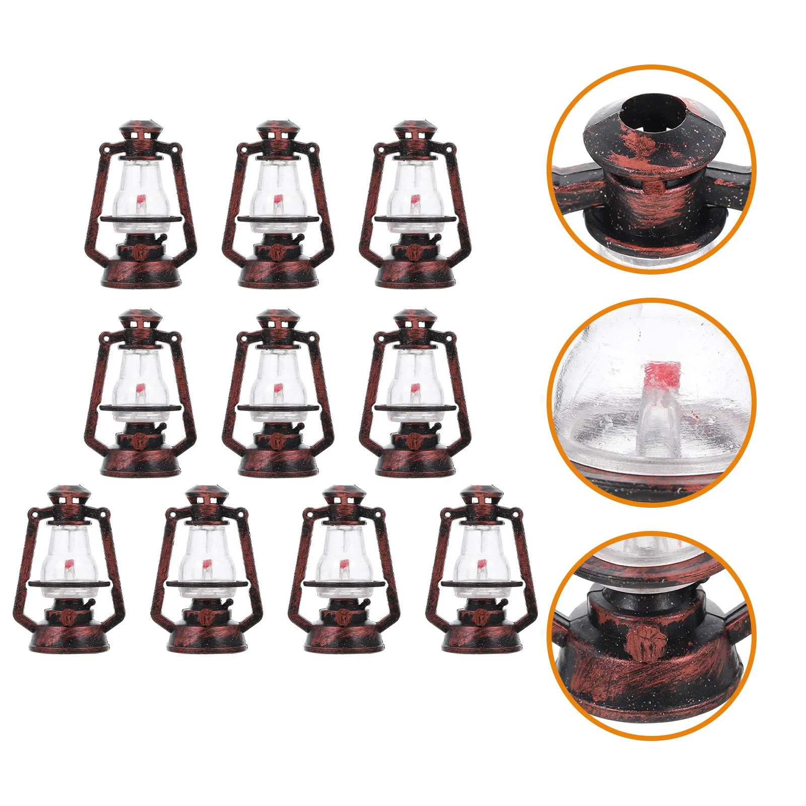 10 Pcs Outdoor Christmas Decor Mini Kerosene Lamp Halloween Decorations Indoor Light Adorn
10 Pcs Outdoor Christmas Decor Mini Kerosene Lamp Halloween Decorations Indoor Light Adorn