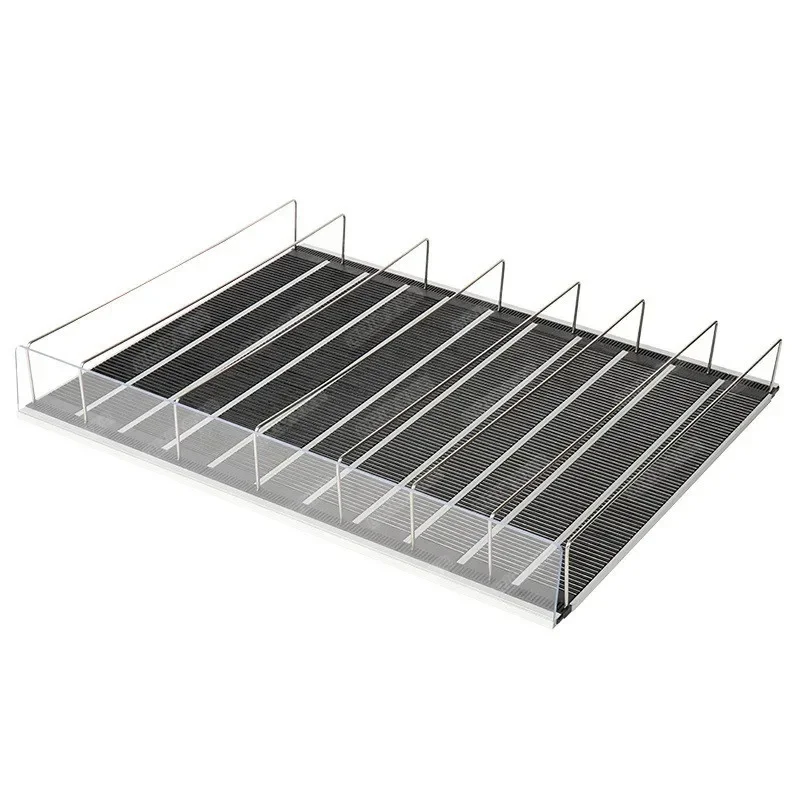 Supermarket Cooler Gravity Feed Roller Shelf Freezer Automatic replenishment display Ball Glides Roller Basket Racks Organizer
Supermarket Cooler Gravity Feed Roller Shelf Freezer Automatic replenishment display Ball Glides Roller Basket Racks Organizer