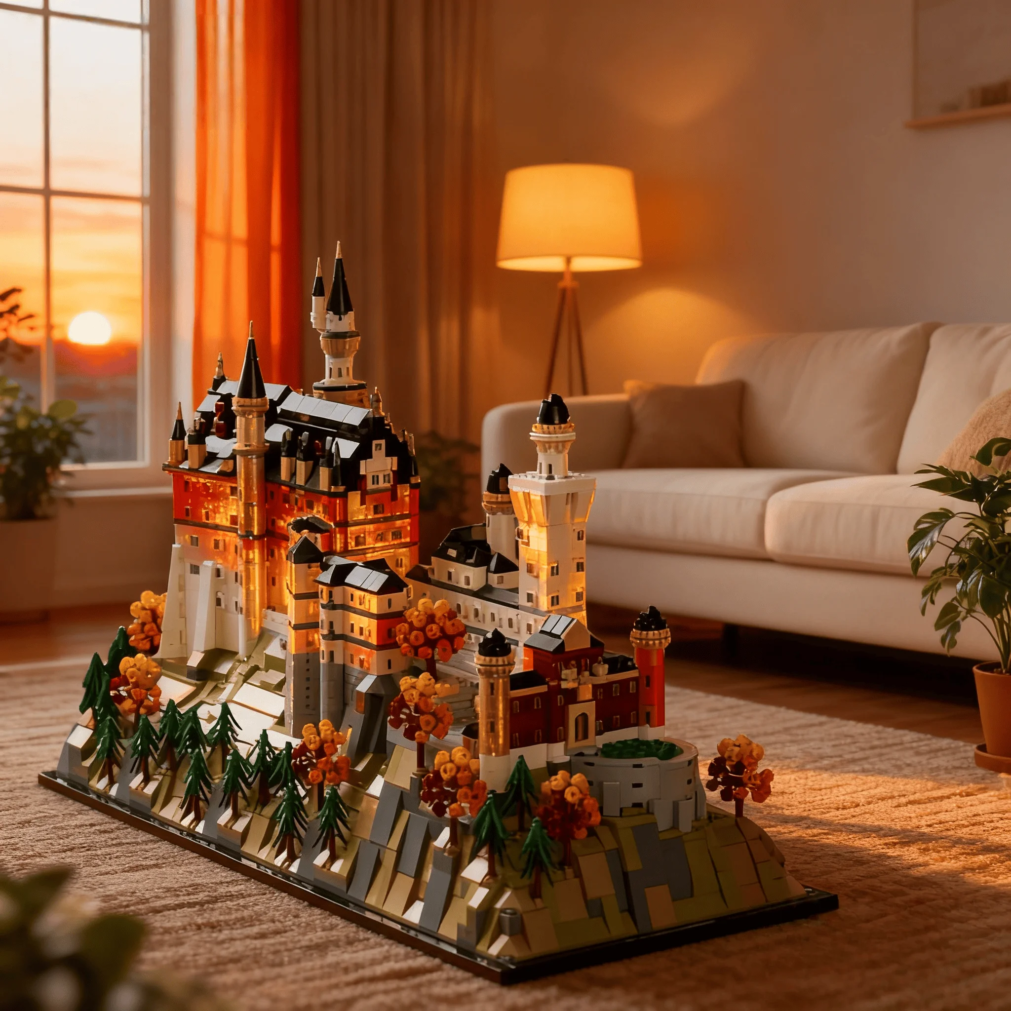 2026 new 3455pcs classic art Neuschwanstein Castle and MOC crafts architectural street view building block model toy adult birth
2026 new 3455pcs classic art Neuschwanstein Castle and MOC crafts architectural street view building block model toy adult birth