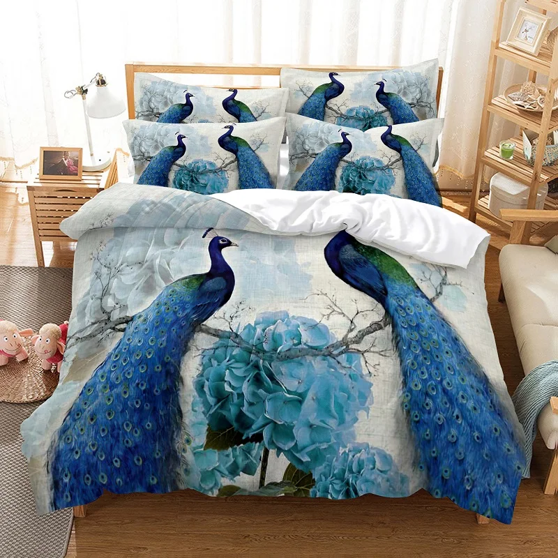 Digital - Printed Pfau - Patterned Bed Linen Set. Fashion - designed Comforter Cover with Pillowcases for Stylish Bedroom Decor
Digital - Printed Pfau - Patterned Bed Linen Set. Fashion - designed Comforter Cover with Pillowcases for Stylish Bedroom Decor
