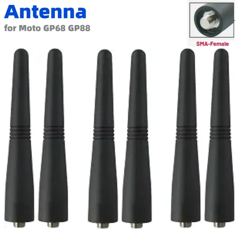 6Pcs 9cm Short VHF 136-174MHz Antenna for Motorola GP328 GP380 GP340 PRO5150 GP2000 GP88 GP88S GP300 CT150 EP450 PTX600 Radio
6Pcs 9cm Short VHF 136-174MHz Antenna for Motorola GP328 GP380 GP340 PRO5150 GP2000 GP88 GP88S GP300 CT150 EP450 PTX600 Radio