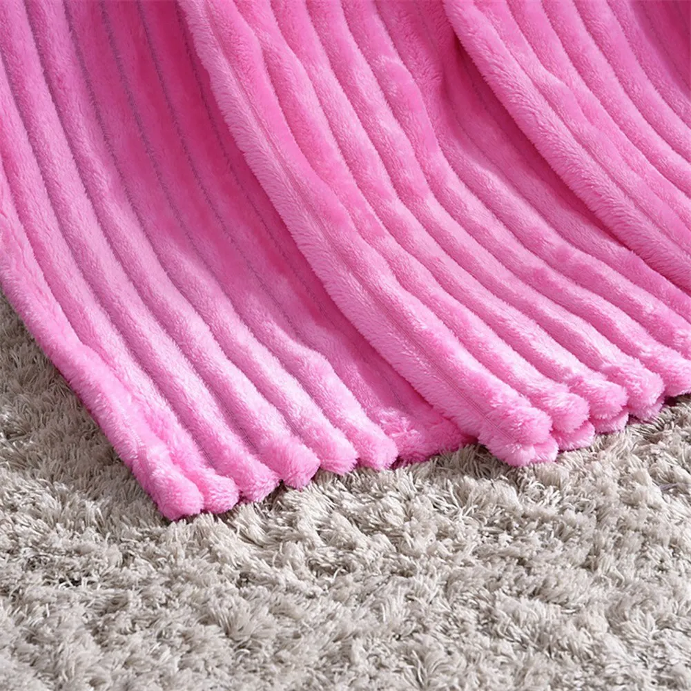 Flannel Fleece Throw Blanket For Sofa Soft Blanket Solid Color Bedspread Plush Cover For Bed Gift
Flannel Fleece Throw Blanket For Sofa Soft Blanket Solid Color Bedspread Plush Cover For Bed Gift