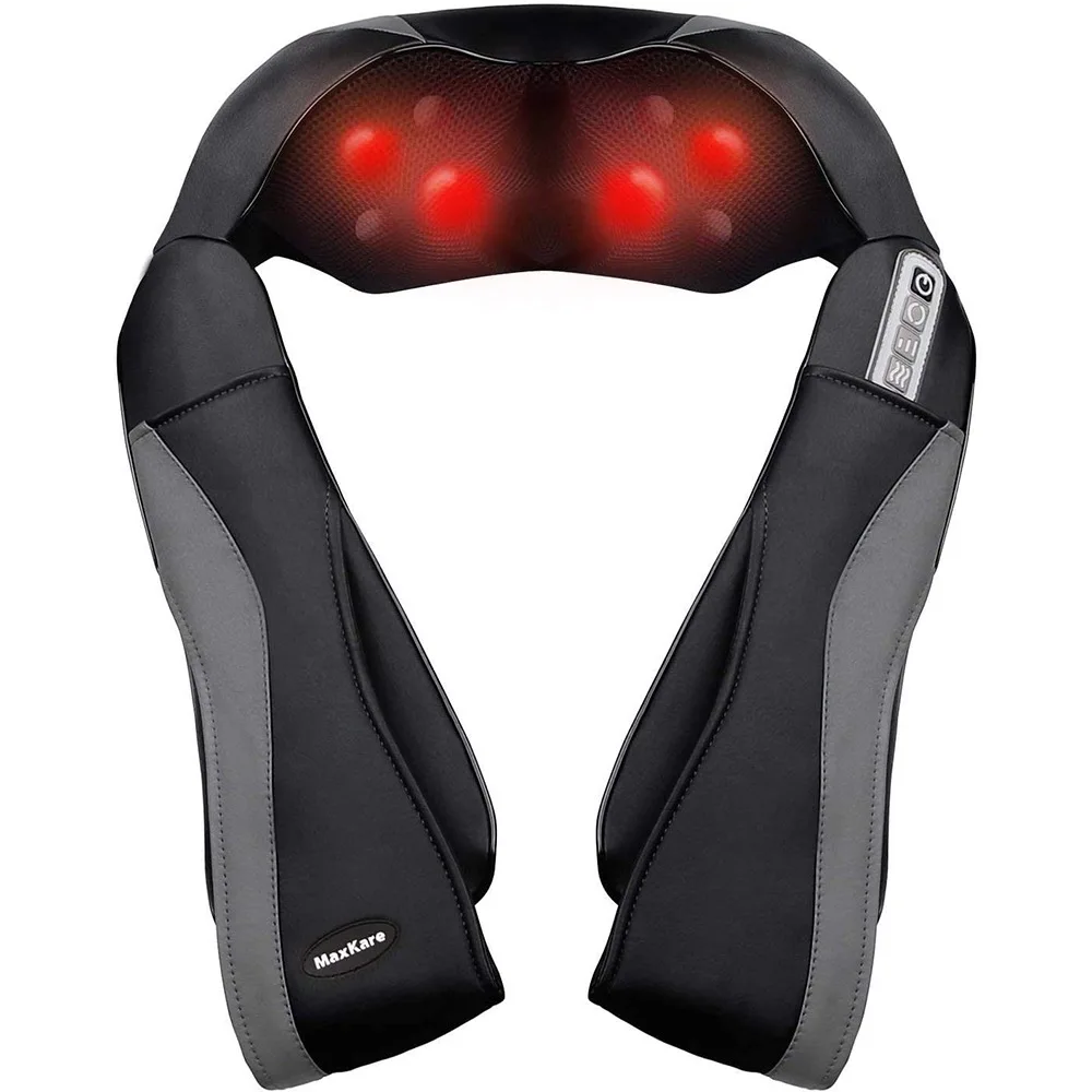 Neck and Back Massager with Heat,Electric Deep Tissue Kneading Massage Pillow for Shoulder, Back and Neck, Muscl
Neck and Back Massager with Heat,Electric Deep Tissue Kneading Massage Pillow for Shoulder, Back and Neck, Muscl